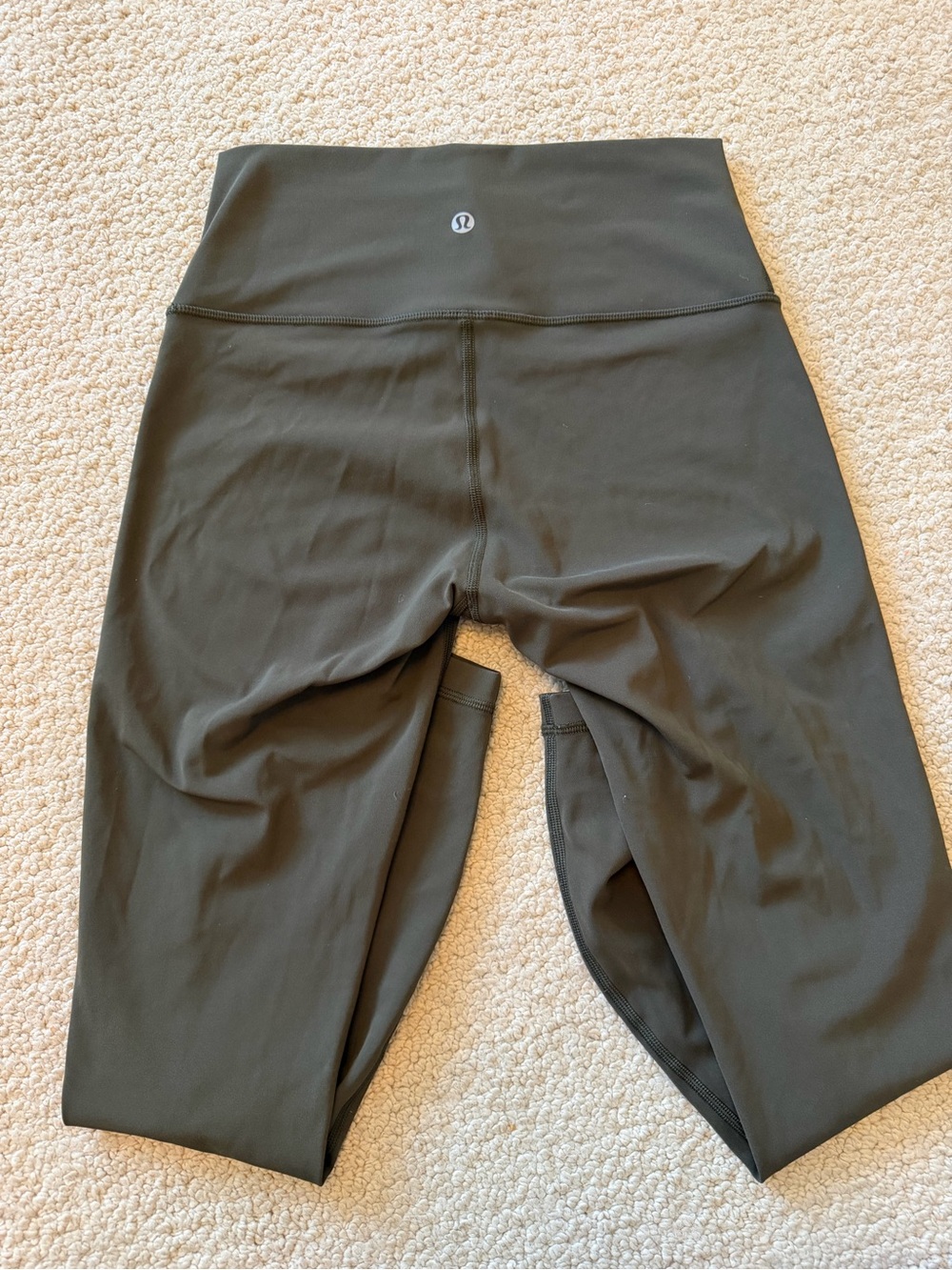 lululemon athletica Wunder Under High-Waist Leggings 28” in Dark Olive size 6
